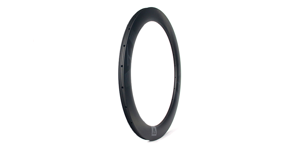 65mm deep carbon road disc wheels and rims